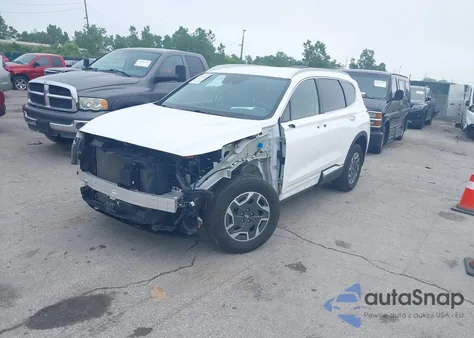 2022 Hyundai Santa Fe Hybrid Blue z USA, uszkodzony, nr VIN KM8S2DA16NU041259